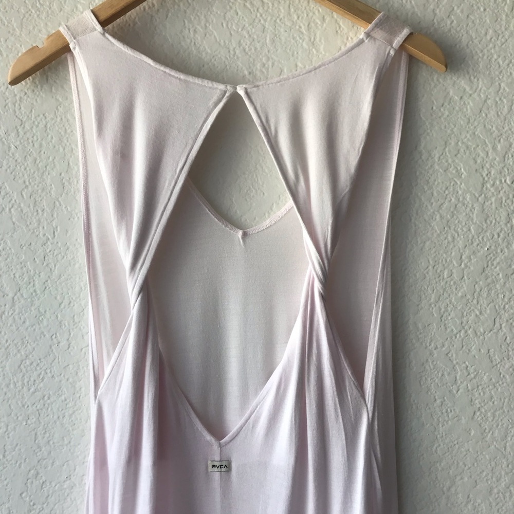 RVCA Dahomey Pink Tie Dye Ombre Maxi Dress - Picture 11 of 14